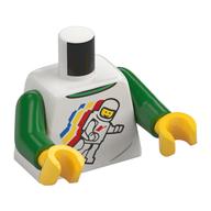 MINI UPPER PART, NO. 4903 · LEGO 6283920 (réf. BrickLink 973pb3569c01) · White (réf. BrickLink White)