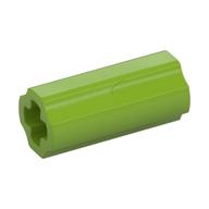 CROSS AXLE, EXTENSION, 2M · Bright Yellowish Green (réf. BrickLink Lime)