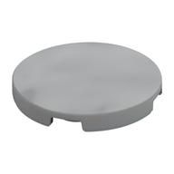 TILE 3X3, CIRCLE, NO. 1 · Medium Stone Grey (réf. BrickLink Light Bluish Gray)