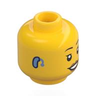MINI HEAD, NO. 3269 · LEGO 6311265 (réf. BrickLink 3626pb2696) · Bright Yellow (réf. BrickLink Yellow)