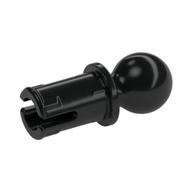 BALL WITH FRICTION SNAP · Black (réf. BrickLink Black)