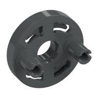 FLEX JOINT, MALE, W/ 4.85 BUSH · LEGO 6369944 (réf. BrickLink 80563) · Dark Stone Grey (réf. BrickLink Dark Bluish Gray)