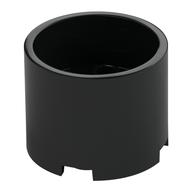 DESIGN ELEMENT 3X3X2,W/ CROSS HOLE,NO. 1 · Black (réf. BrickLink Black)