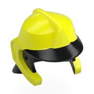 MINI HELMET, NO. 328 · LEGO 6380157 (réf. BrickLink 69971pb01) · Multicombination 2 (réf. BrickLink Neon Yellow)