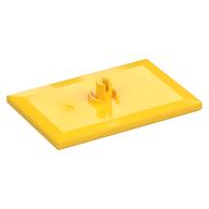 BOGIE PLATE 4X6 · LEGO 6413626 (réf. BrickLink 4025) · Bright Yellow (réf. BrickLink Yellow)