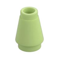 NOSE CONE SMALL 1X1 · Spring Yellowish Green (réf. BrickLink Yellowish Green)