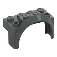 MUDGUARD 2X4X2, NO. 2 · Dark Stone Grey (réf. BrickLink Dark Bluish Gray)