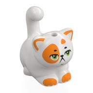 CAT, NO. 39 · LEGO 6435013 (réf. BrickLink 2652pb01) · White (réf. BrickLink White)