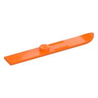 SKI 6M WITH KNOB · LEGO 6447647 (réf. BrickLink 18744) · Bright Orange (réf. BrickLink Orange)