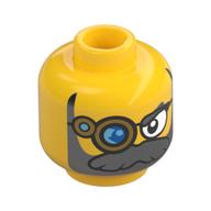 MINI HEAD, NO. 4215 · LEGO 6469663 (réf. BrickLink 3626pb3552) · Bright Yellow (réf. BrickLink Yellow)
