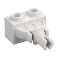 BRICK 1X2, W/ 4.85 BUSH W/ CLICK, NO. 1 · LEGO 6472887 (réf. BrickLink 4920) · White (réf. BrickLink White)