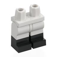 MINI LOWER PART · LEGO 6490255 (réf. BrickLink 970c00pb0411) · White (réf. BrickLink White)