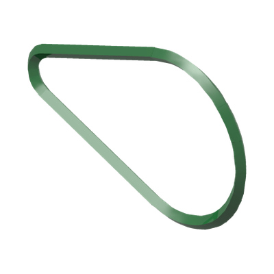 FROG · Dark Green (réf. BrickLink Green)