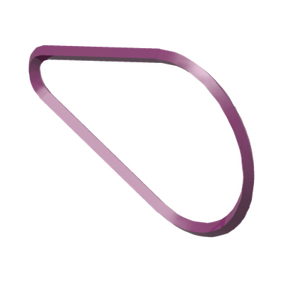FROG · Bright Reddish Violet (réf. BrickLink Magenta)